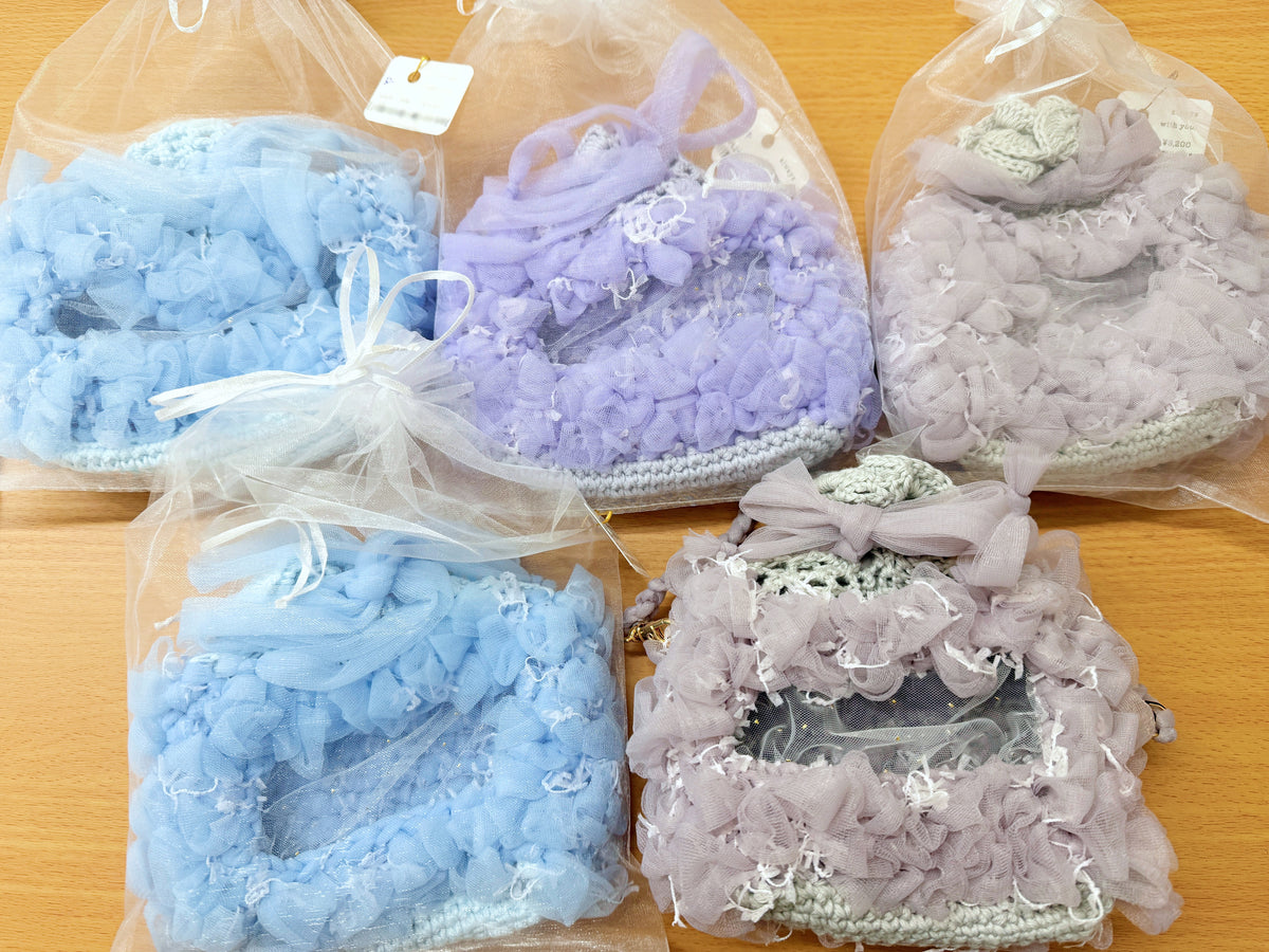 tulle bag(ぬいバッグ)【ぬい小物】